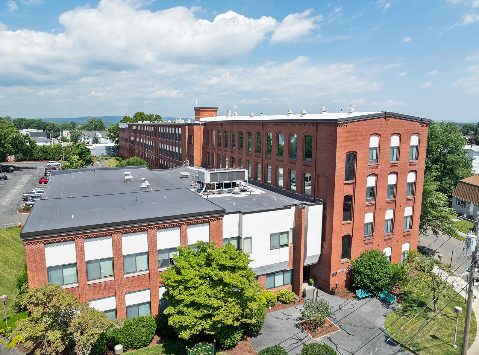 McKinley House exterior aerial